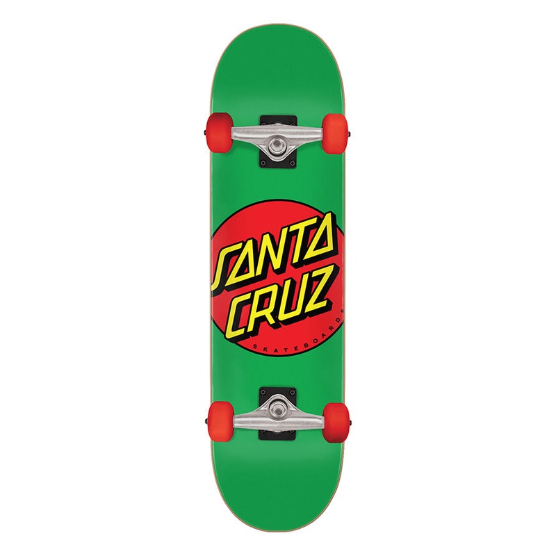7.80in Mid Classic Dot Santa Cruz Complete Skateboard No Color 7.80in x 31.00in