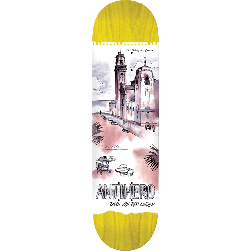 Anti-Hero Daan Cityscapes 8.06″ Skateboard Deck