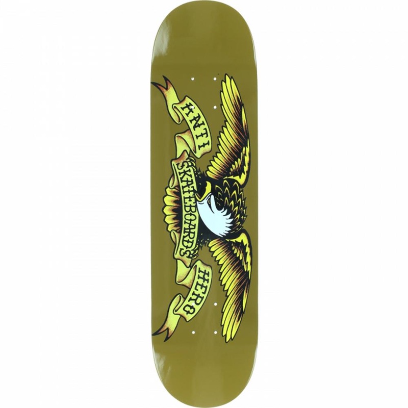 Antihero Classic Eagle Brown 8.06″ Skateboard Deck Deck