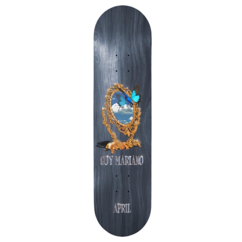 April Guy Mariano Mirror Mirror 2 8.5″ Skateboard Deck 8.5″ WB 14.375″