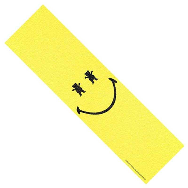 Grizzly Big Smile Griptape Yellow 9×33