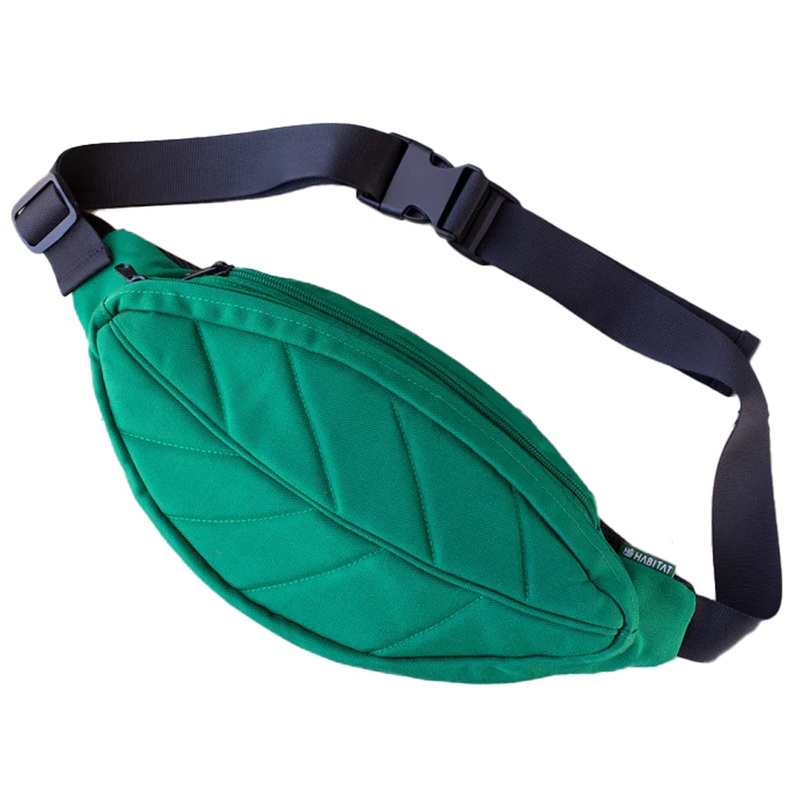 Habitat Leaf Sack Hip Bag Green One Size