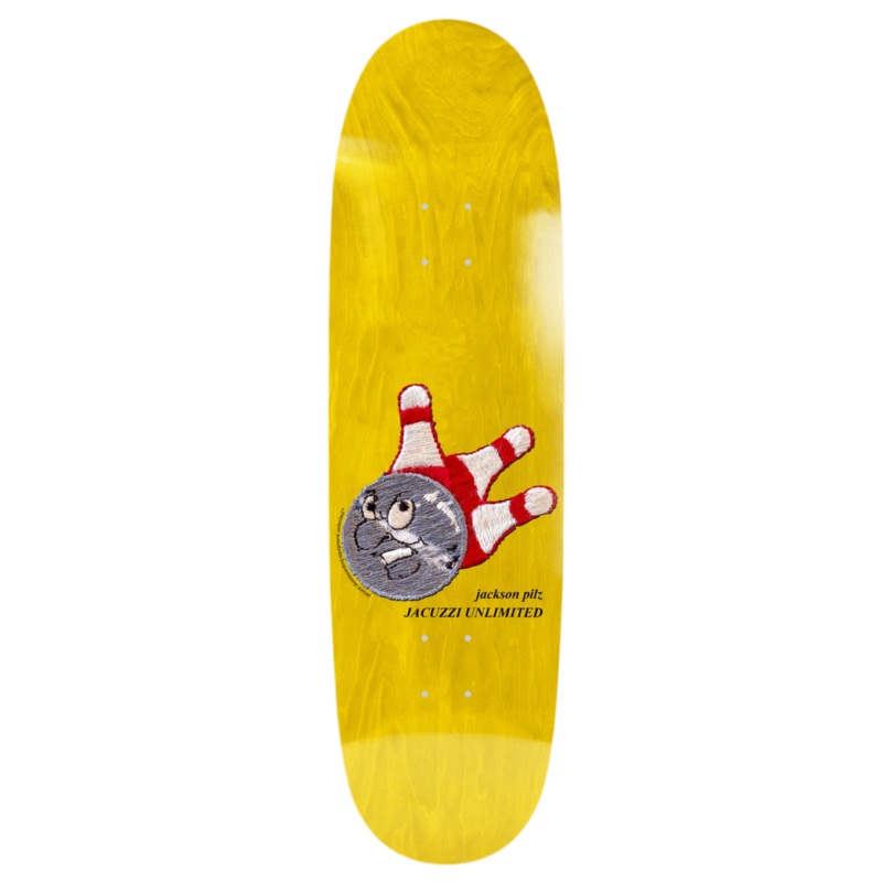 Jacuzzi Jackson Pilz Bowler 9.125″ Egg Shaped Skateboard Deck 9.125″ WB 14.5″