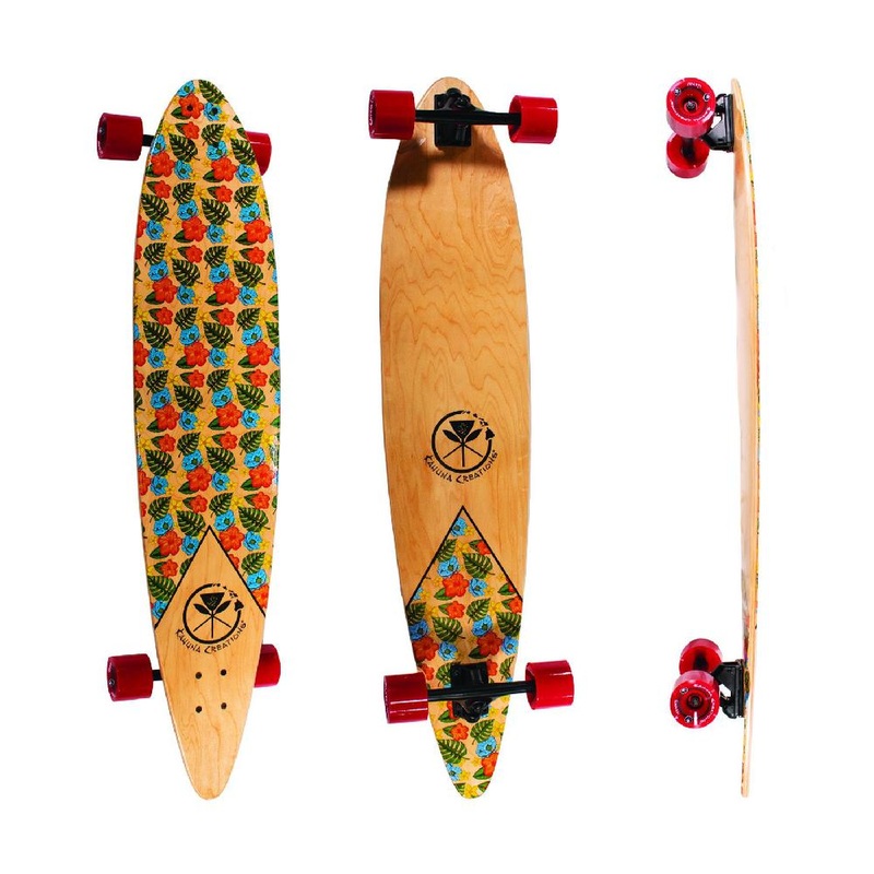 Kahuna Creations Pohaku Lei 44″ Longboard Complete