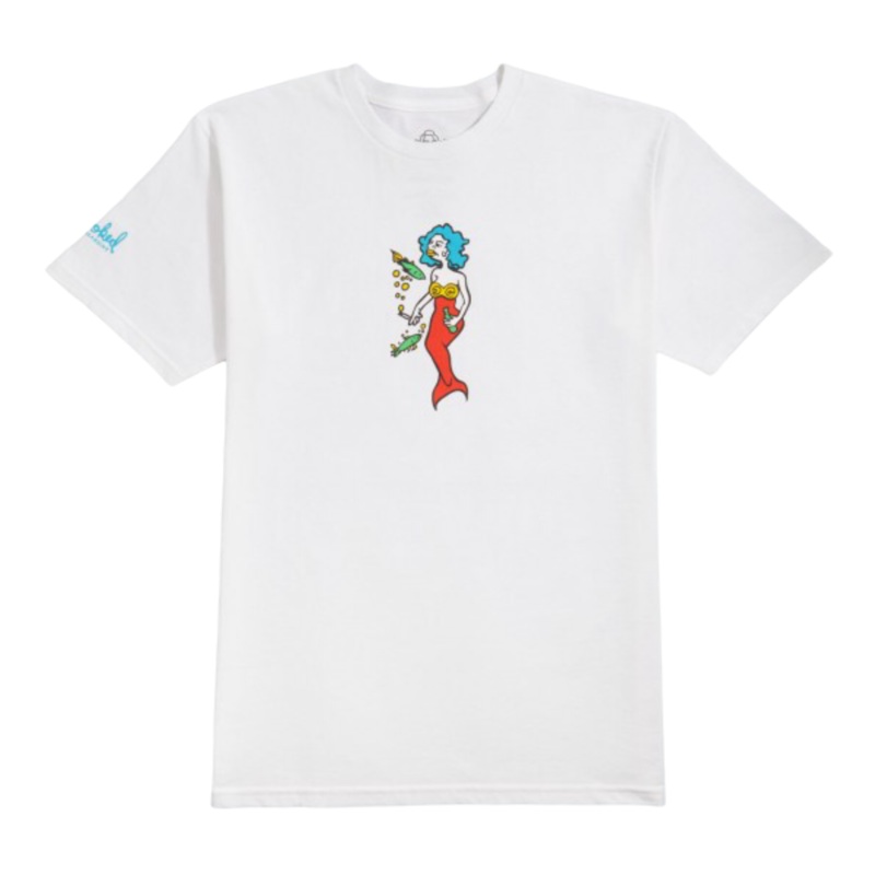 Krooked Mermaid T-Shirt White/Multi S