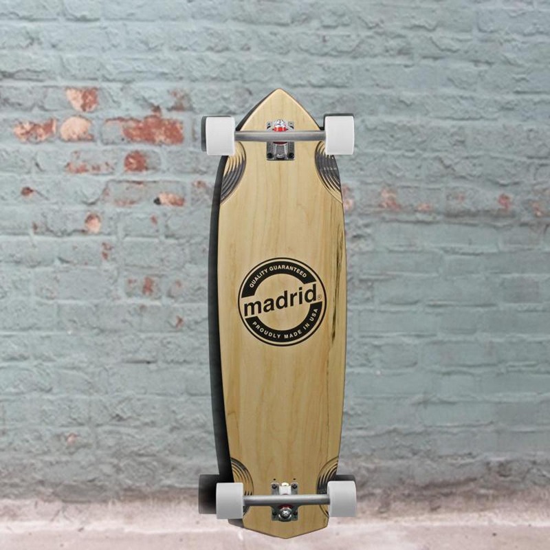 Madrid 2015 Downhill Longboard  – Kraken Maple 37 inch – Complete