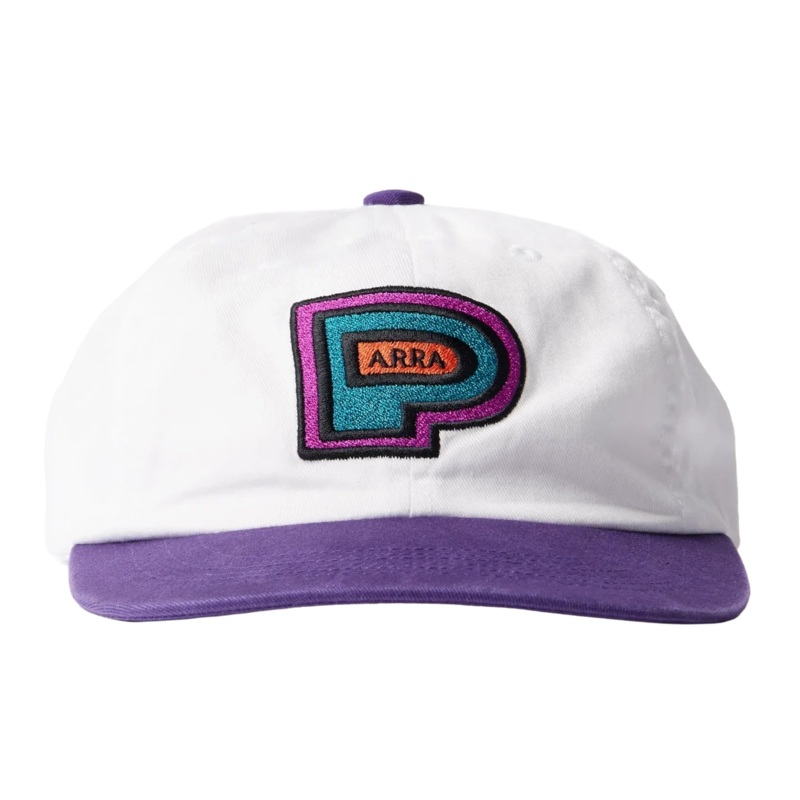 Parra Repeat Pea 6 Panel Hat Purple