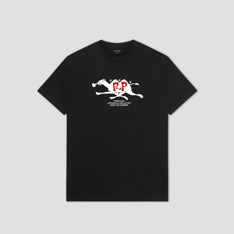 PassPort Peaks & Valleys T-Shirt Black Small