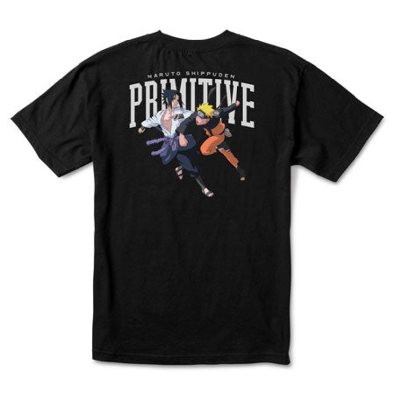 Primitive Skateboarding Primitive x Naruto Versus T Shirt Black Large