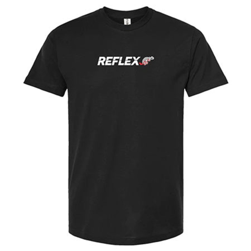 Reflex Flash Turtle T Shirt Black Large