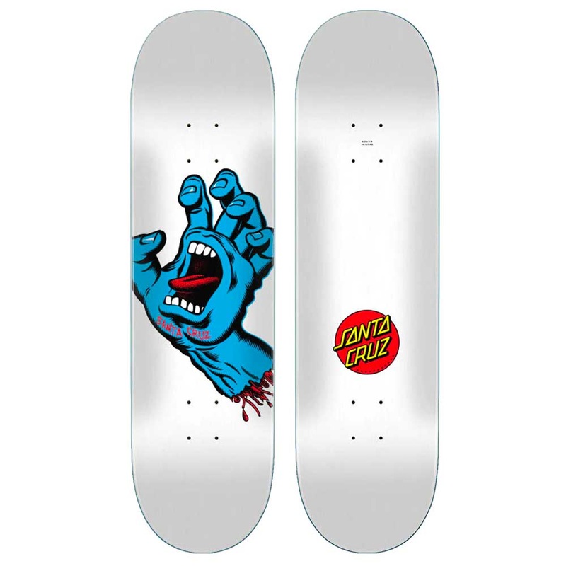 Santa Cruz Screaming Hand Skateboard Deck 8.25″ Deck only 8.25 8.25