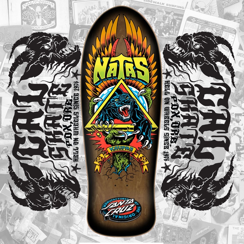 Santa Cruz Skateboards “Natas Kapus- SC Panther” 10.538″ Deck PRE-ORDER