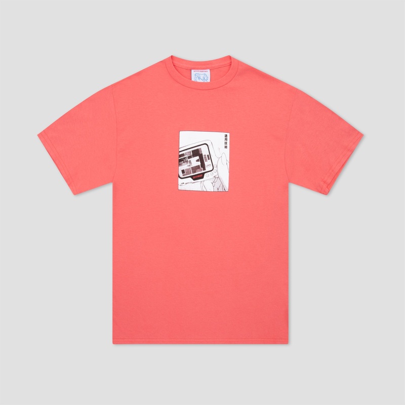 Sci-Fi Fantasy Device T-Shirt Coral Small