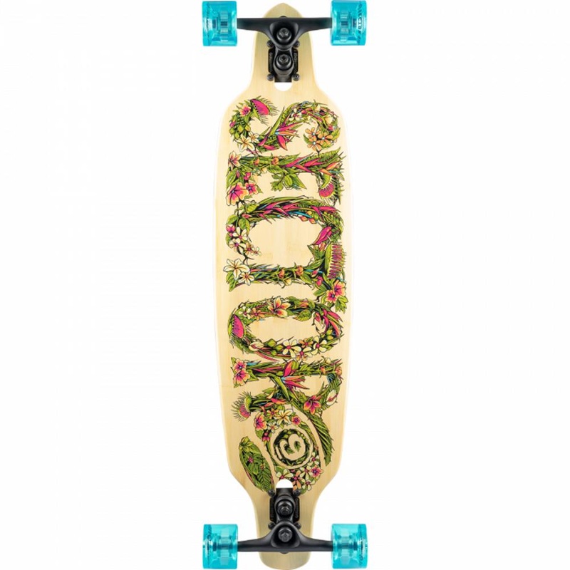 Sector 9 Fractal Flora Sidewinder 36″ DT Longboard Complete