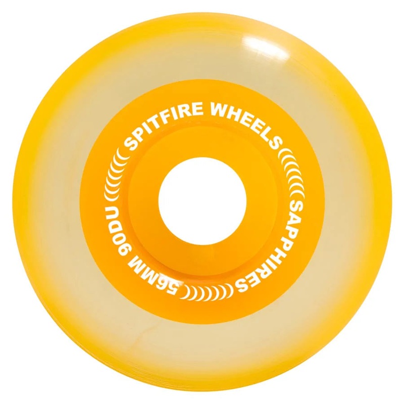 Spitfire Sapphires Wheels Neon Orange 90D 56MM