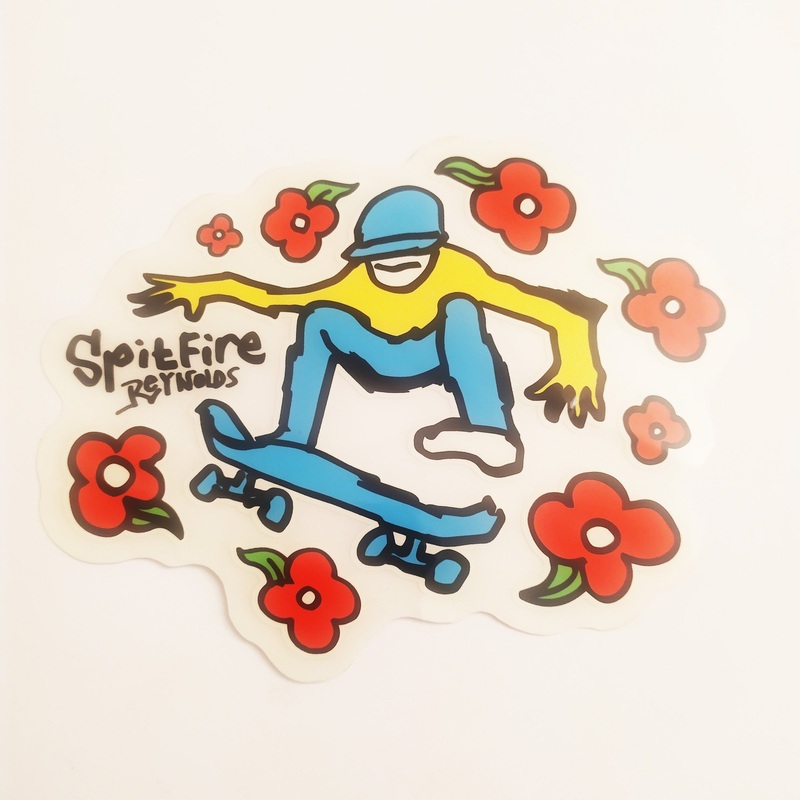 Spitfire “The Boss” Skate Sticker