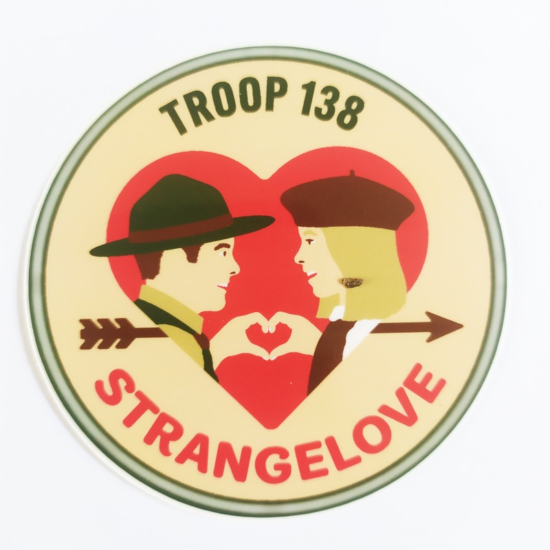 StrangeLove Skate Sticker – “Troop 138”