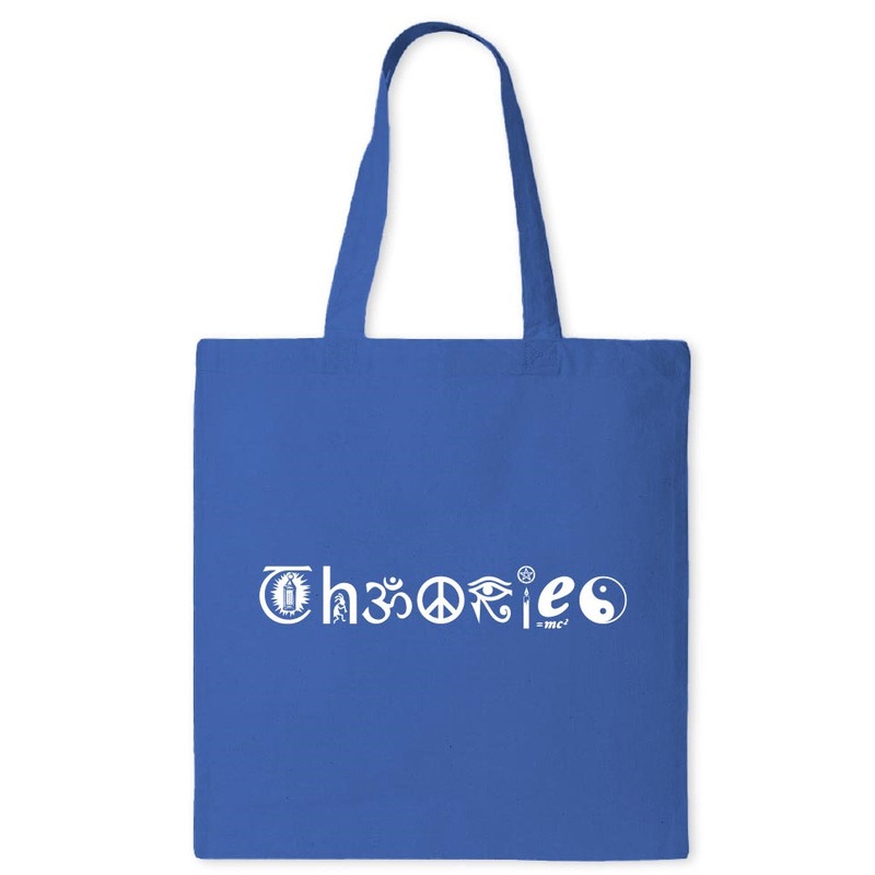 Theories Coexist Tote Bag Blue One Size Fits All