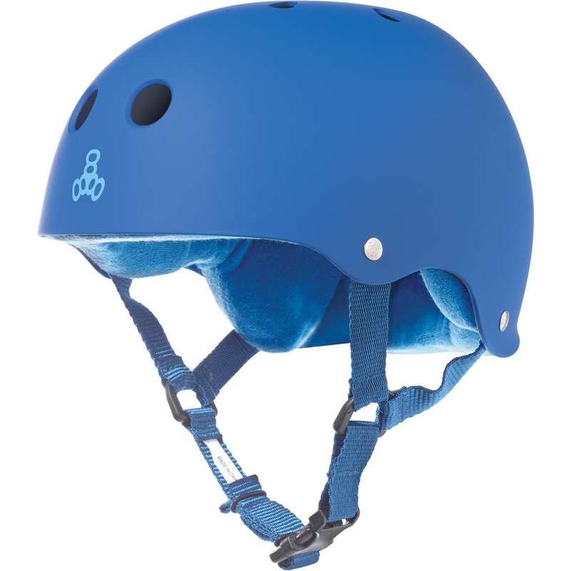 Triple 8 Sweatsaver Helmet (Royal Blue Rubber) S