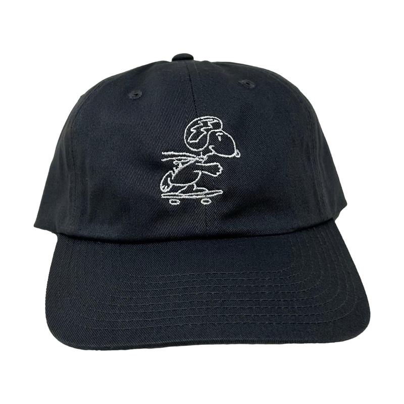 Venue Snoopy Dad Hat Charcoal