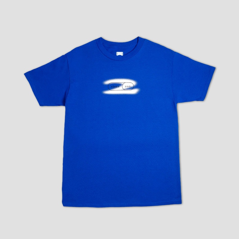 2 Riser Pads Band T-Shirt Royal Blue Small