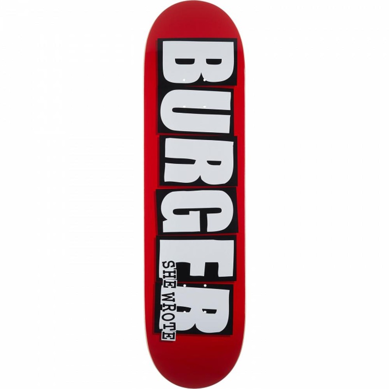 Baker Nguyen Burger She Wrote 8.25″ Skateboard Deck Deck
