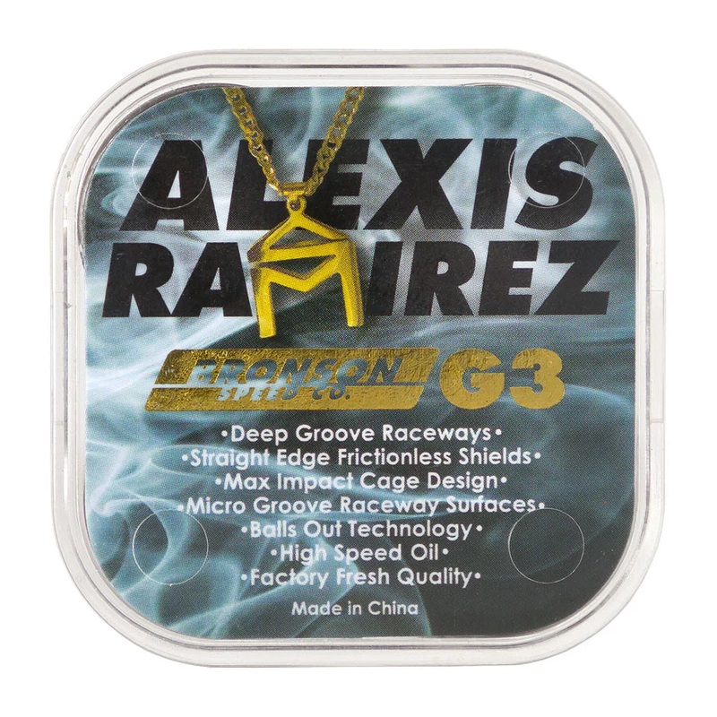 Bronson Skateboard Bearings Alexis Ramirez G3 OS
