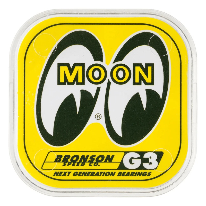 Bronson Skateboard Bearings MOONEYES G3 OS
