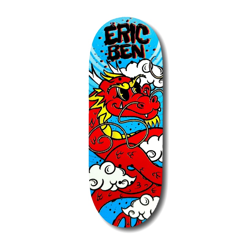 Chems “Eric Ben Ocho Pro Model” Fingerboard Deck 29mm Mid-Pro Popsicle