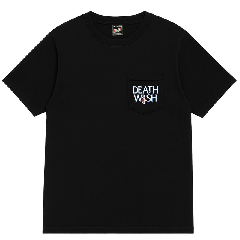 Deathwish Crooked I Pocket T Shirt Black Medium
