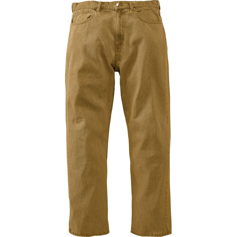 eS Brown Baggy Denim Pants 28