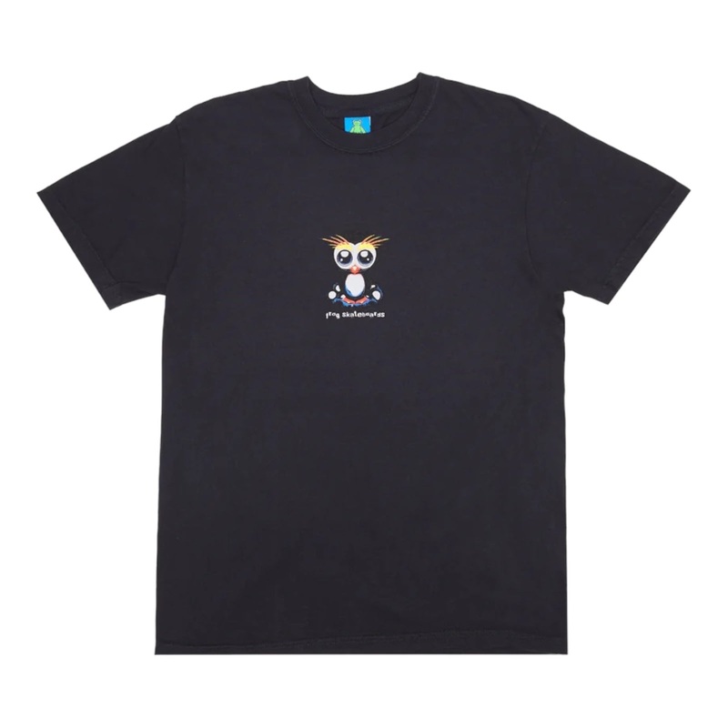 Frog Secret Penguin T Shirt  (Faded Black) S