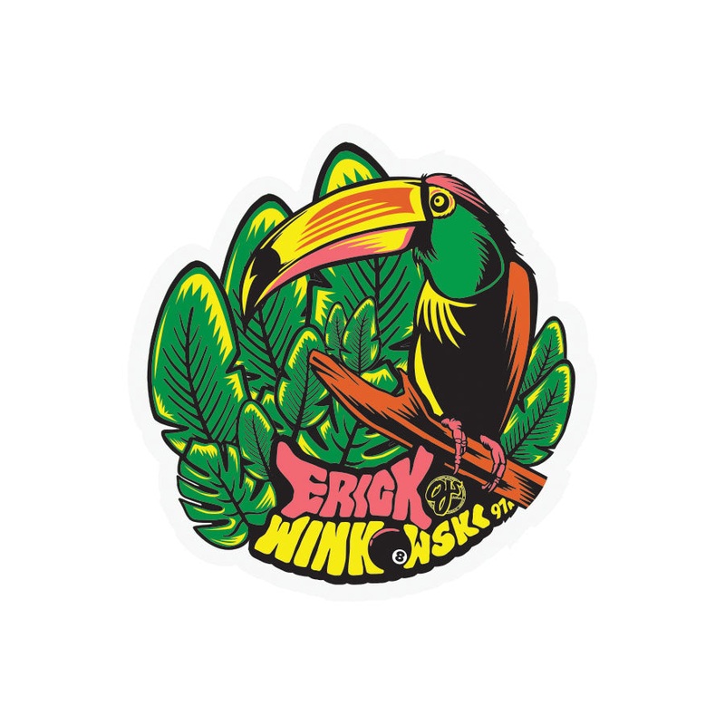 OJ Winkowski Tropics 2.8″ Sticker