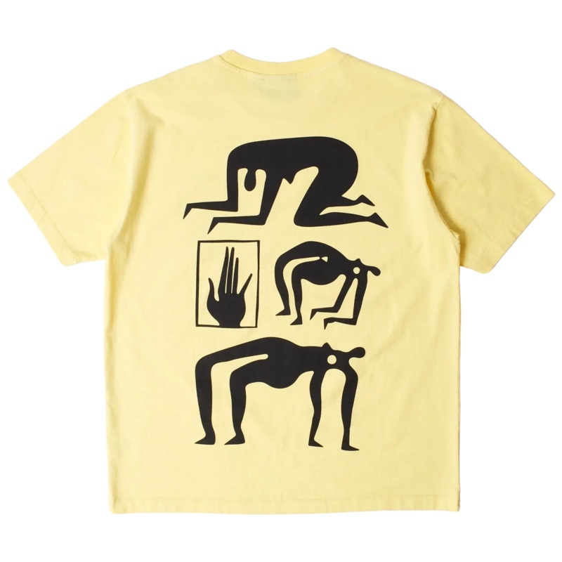 Parra Yoga Discounts Tee Yellow M