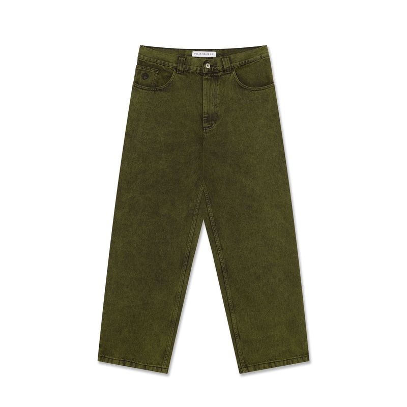 Polar Big Boy Denim Pants Green/Black S