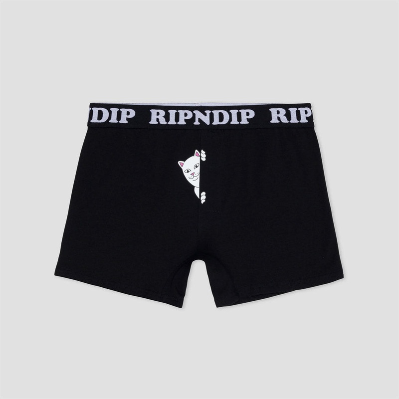 RIPNDIP Peek A Nermal Boxers Black X-Small
