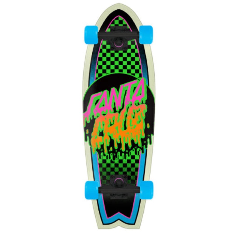 Santa Cruz Rad Dot Shark Cruiser Complete 27.7″ 27.7″