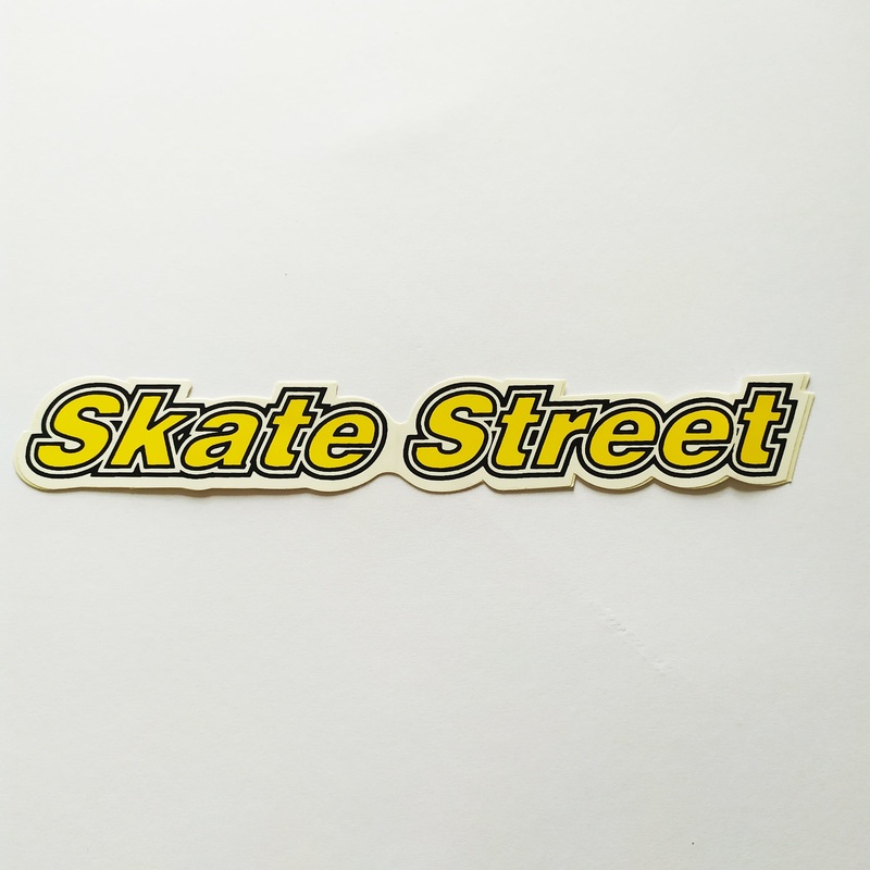 “Skate Street” Skateboard Sticker