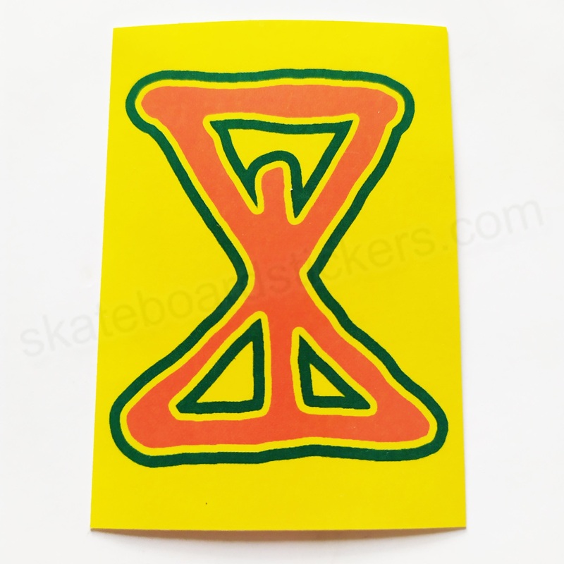 Sour Solution Skateboards Skateboard Sticker – 7cm in height approx