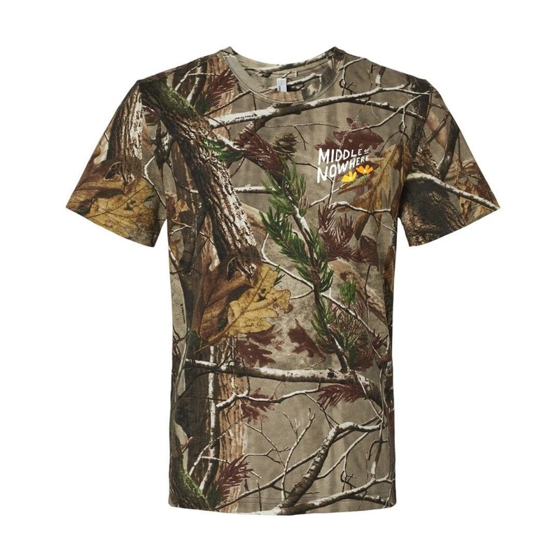 The Quiet Life Lonely Palm Middle of Nowhere Tee Camo M
