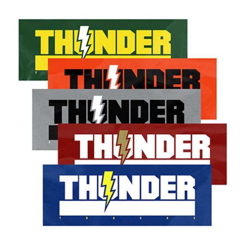 Thunder Varsity Sticker Assorted Medium