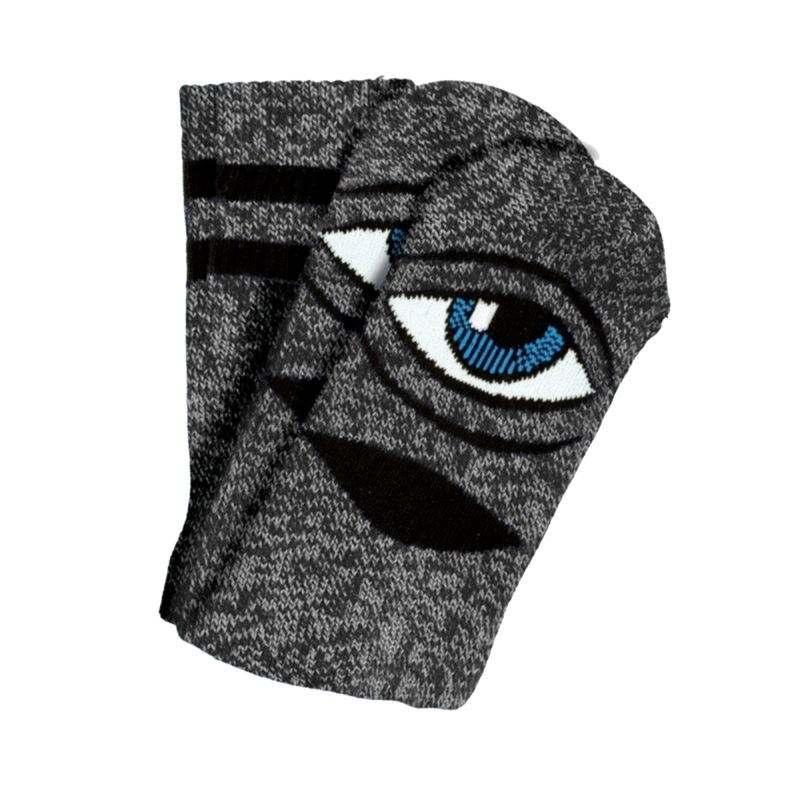 Toy Machine Socks – Sect Eye Heather Black