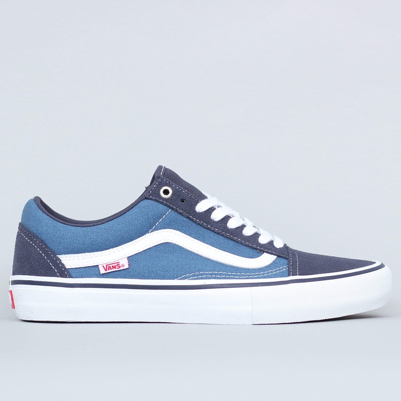 Vans Old Skool Pro Shoes Navy / Stv Navy / White UK7