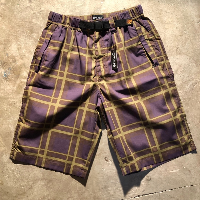 Bronze 56K – Plaid Short – Purple Medium