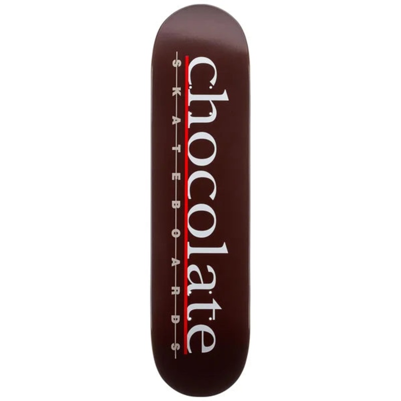 Chocolate Capps The Bar Logo Deck 8.0″