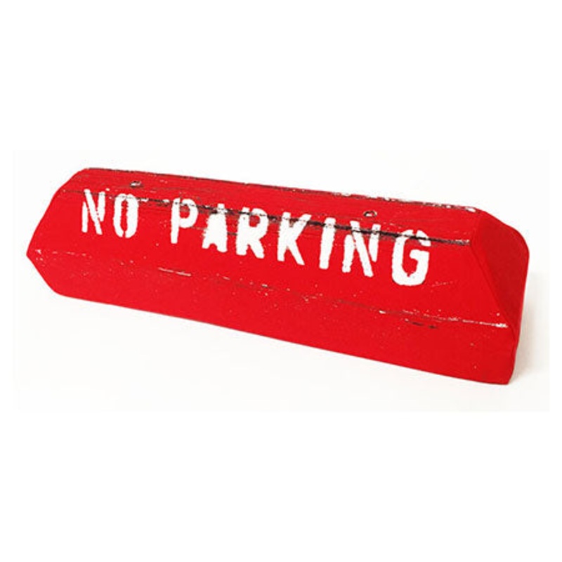 Couch Curbs Classic Red Curb Pillow Red 24″ x 7″