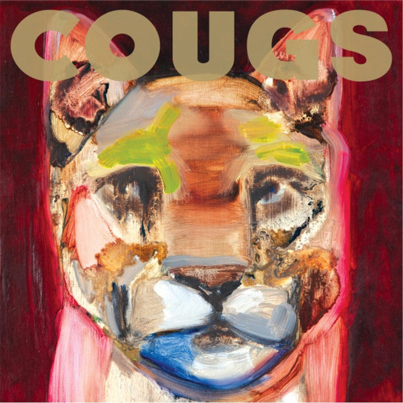 Cougars  COUGS Gold & Maroon Swirl Color Vinyl LP Record