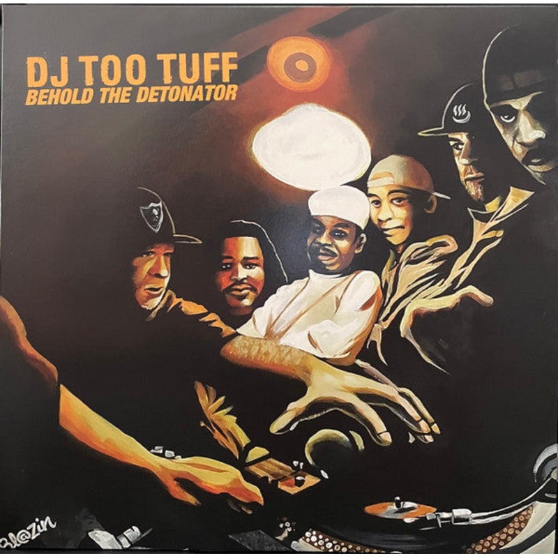 DJ Too Tuff  Behold The Detonator Red Translucent Color Vinyl LP Record