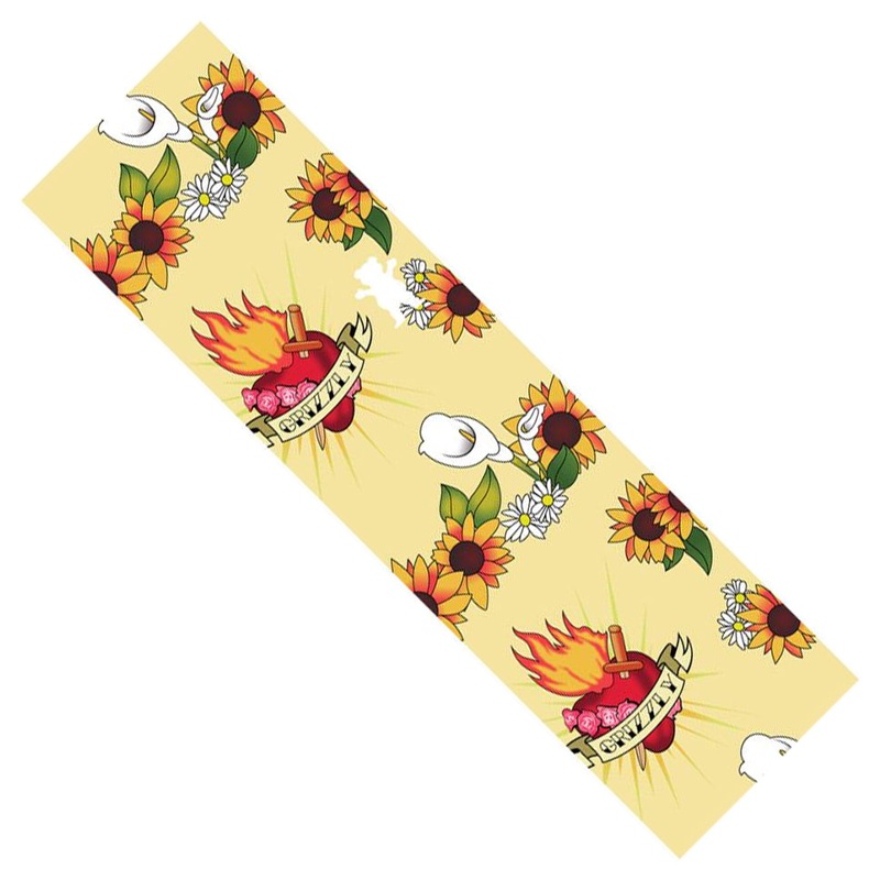 Grizzly Por Vida Graphic Griptape Red 9×33