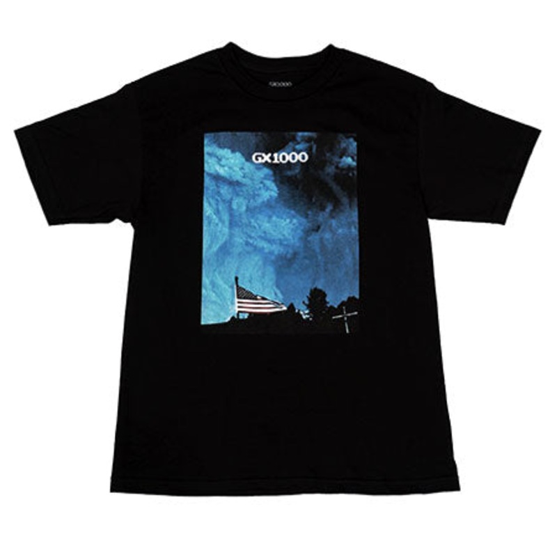 GX1000 Flag T Shirt Black Large